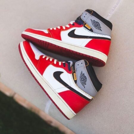 Buy First Copy Union X Air Jordan 1 Chicago Shadow Shoes Online India