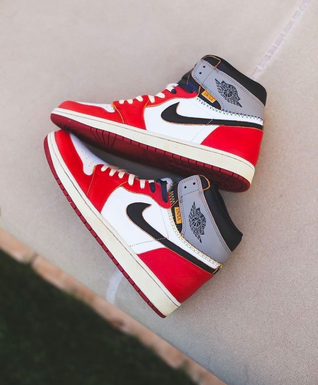 Buy First Copy Union X Air Jordan 1 Chicago Shadow Shoes Online India