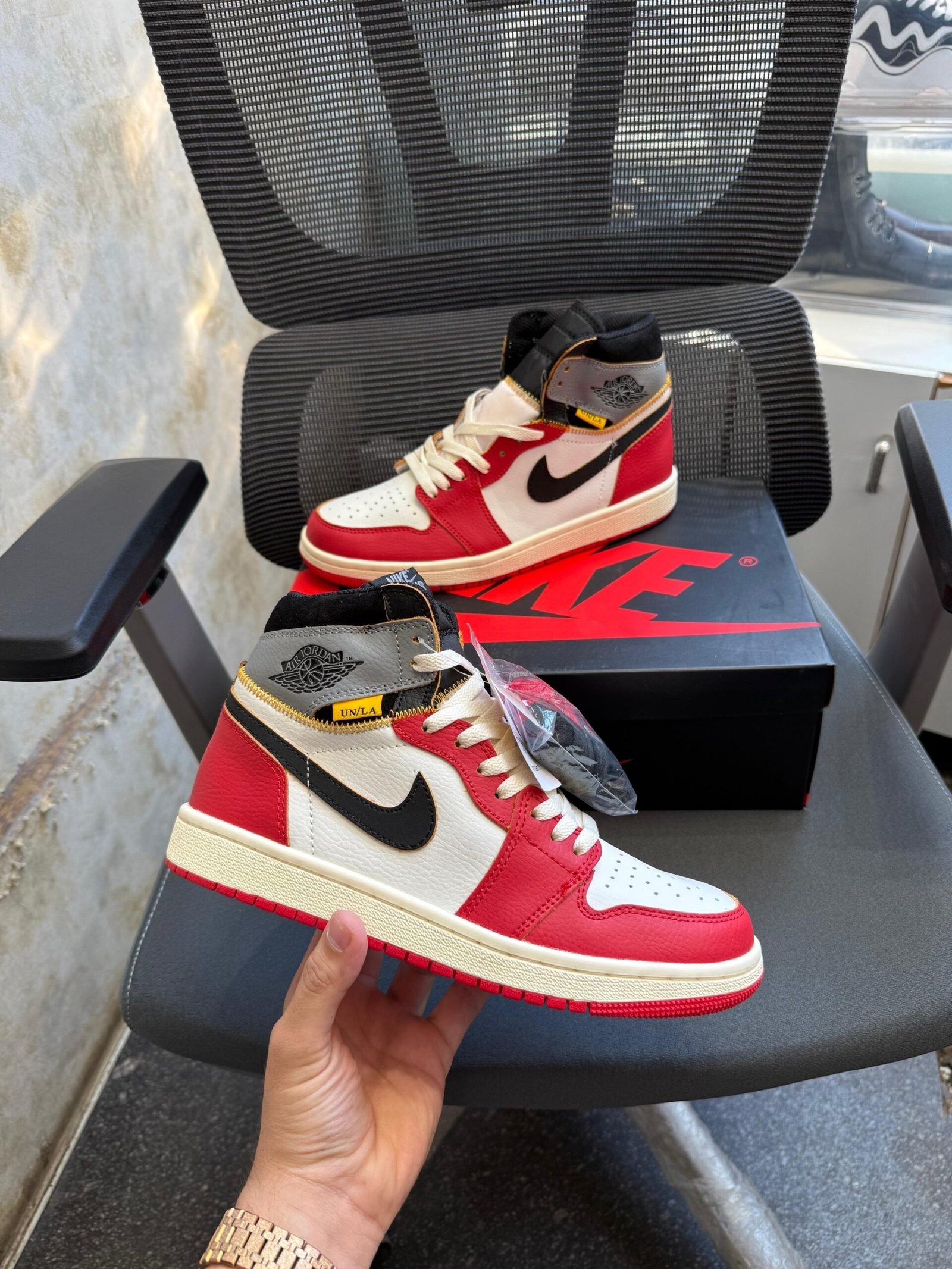 High Quality Union X Air Jordan 1 Chicago Shadow - Image 7