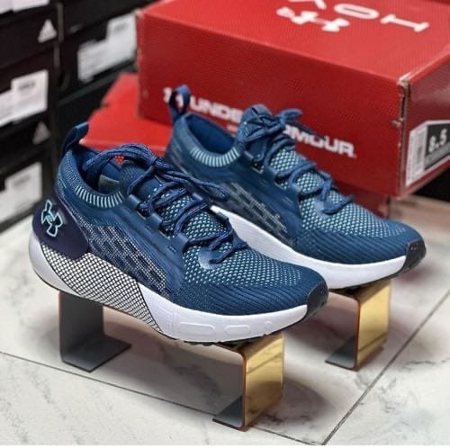 First Copy 7a Quality Under Armour Phantom HOVR-3 Blue Shoes Online India