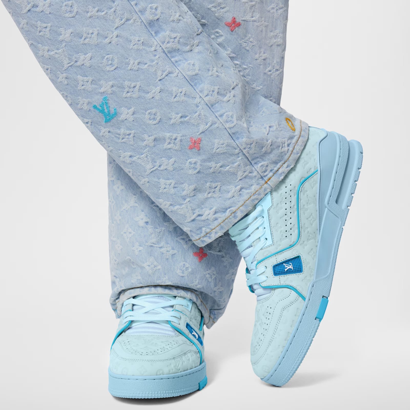 Louis Vuitton X Tyler The Creator Trainer Blue