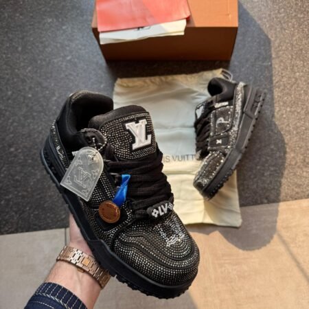 Louis Vuitton Trainer Maxi Diamond Black