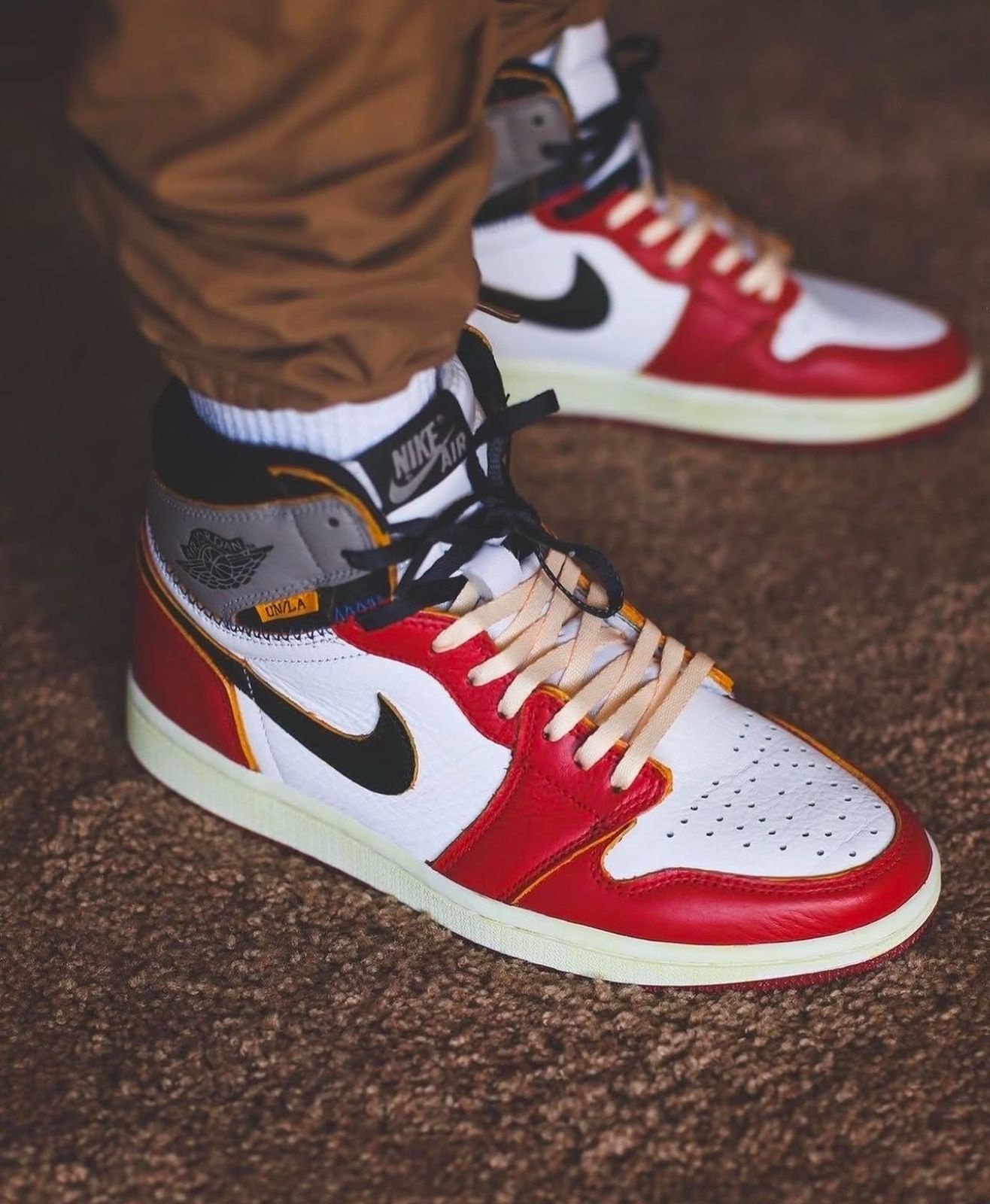 High Quality Union X Air Jordan 1 Chicago Shadow - Image 6