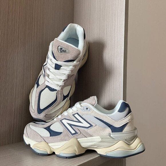 Buy First Copy New Balance 9060 Moonrock Linen Dark Artic Grey Shoes Online India