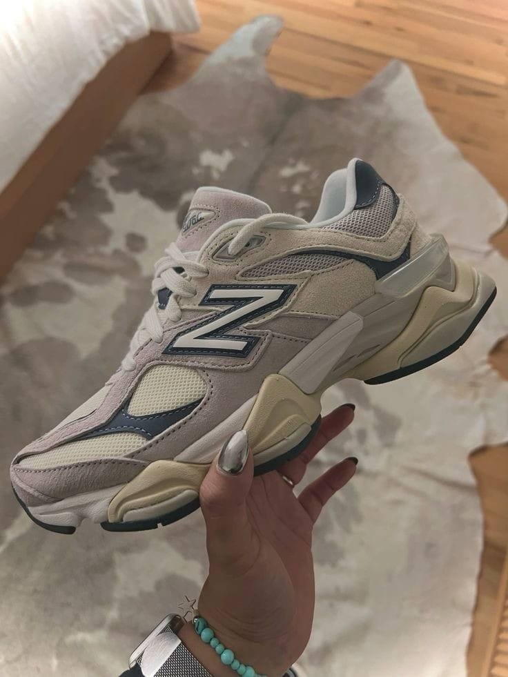 High Quality New Balance 9060 Moonrock Linen Dark Artic Grey - Image 3