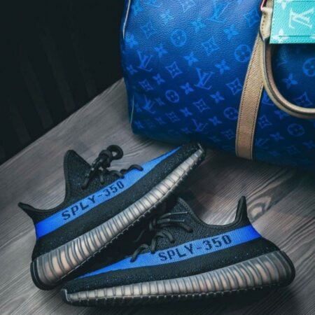 Buy First Copy Adidas Yeezy 350 V2 Dazzling Blue Semi UA Shoes Online India