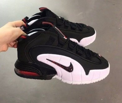 Nike Airmax Penny Black White Red
