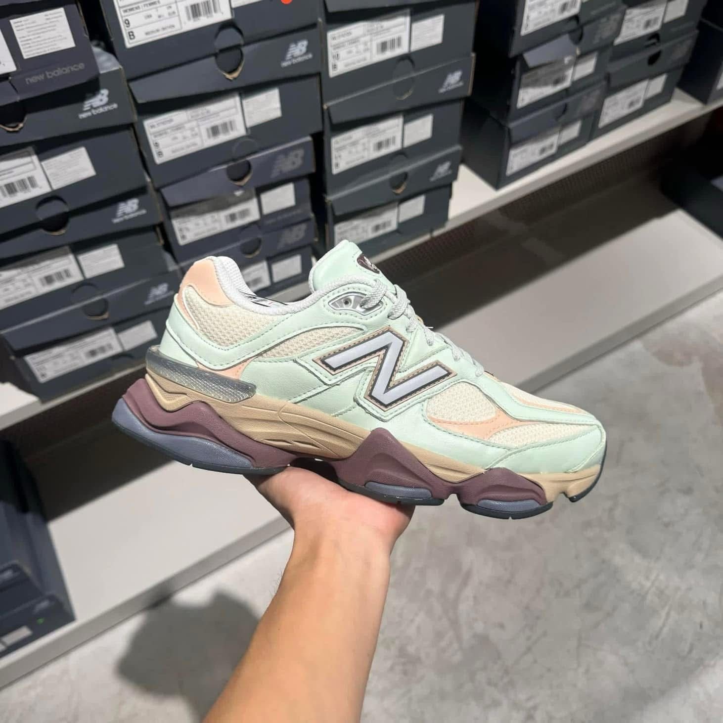 First Copy New Balance 9060 Clay Ash Womens - Image 6