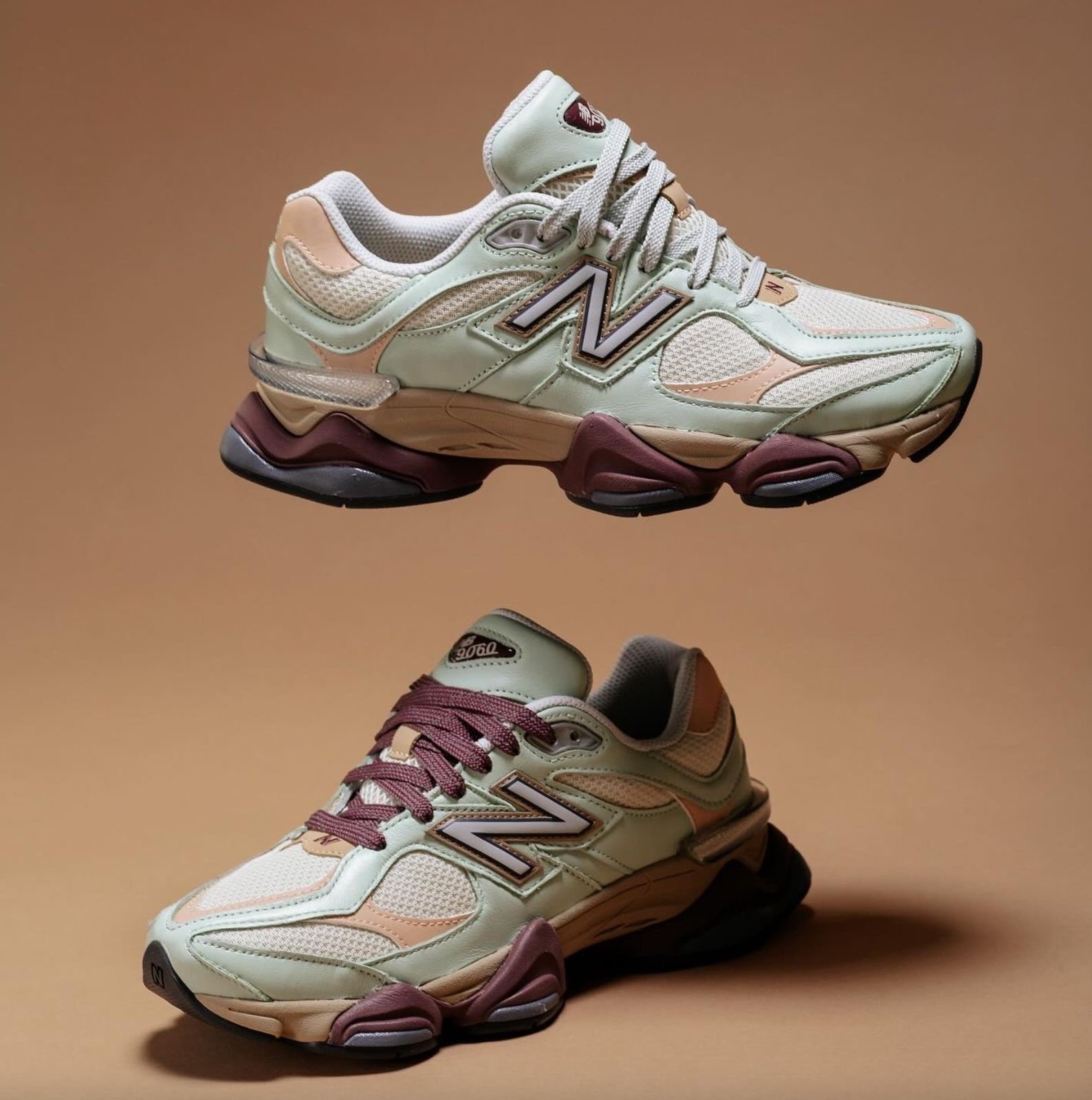 Buy First Copy New Balance 9060 Clay Ash Womens Shoes online India