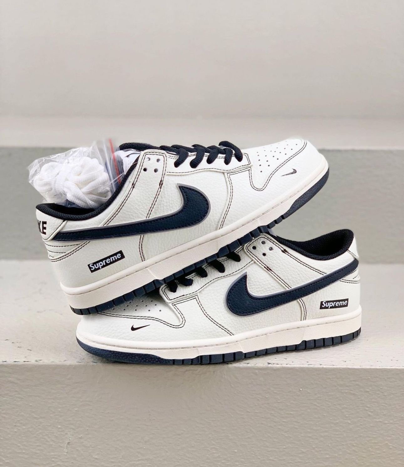 Buy First Copy Supreme X Nike SB Dunk Low Shoes Online India