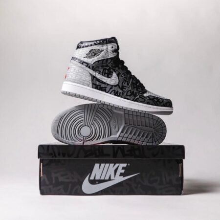 Buy First Copy Nike Air Jordan Retro 1 High Rebellion Semi UA Shoes Online India