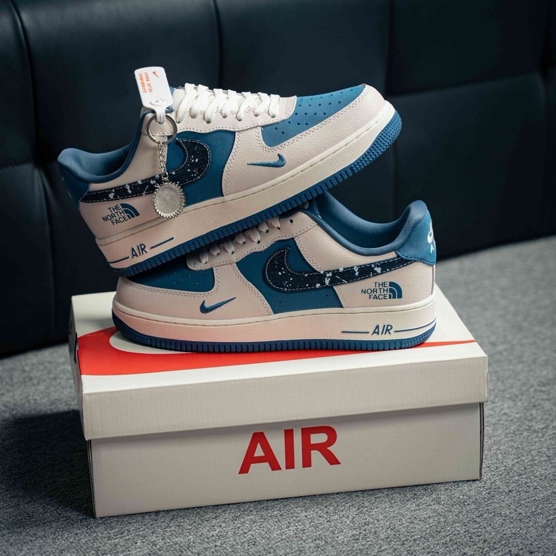 High Quality Nike Airforce 1 07 Low The North Face 1st Leather