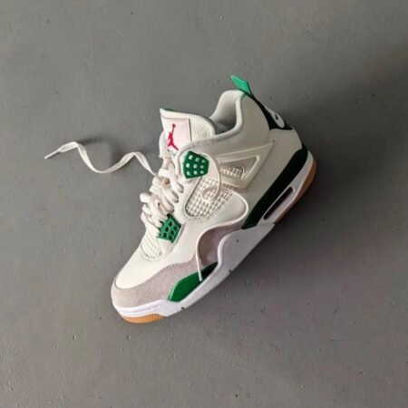 Buy First Copy Nike Air Jordan Retro 4 SB Pine Green Semi UA Shoes Online India