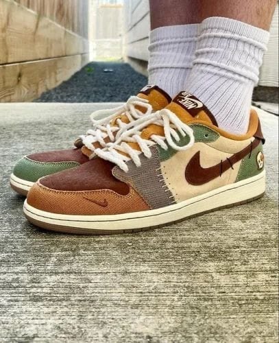 High Quality Nike Air Jordan 1 Low Zion Williamson Voodoo - Image 5