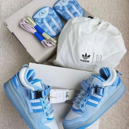 Buy First Copy Adidas Forum Bad Bunny Tint Blue Shoes Online India