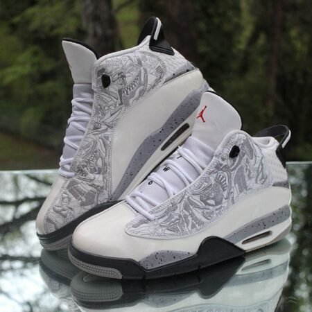 Buy First Copy Nike Air Jordan Dube Zero White Cement Shoes Online India