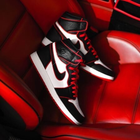 Replica Nike Air Jordan Retro 1 High Blood Line Womens