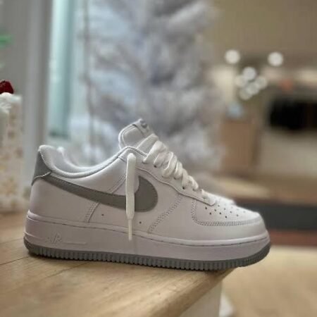 Buy First Copy Nike Airforce 1 07 Dark Grey White Shoes Online India