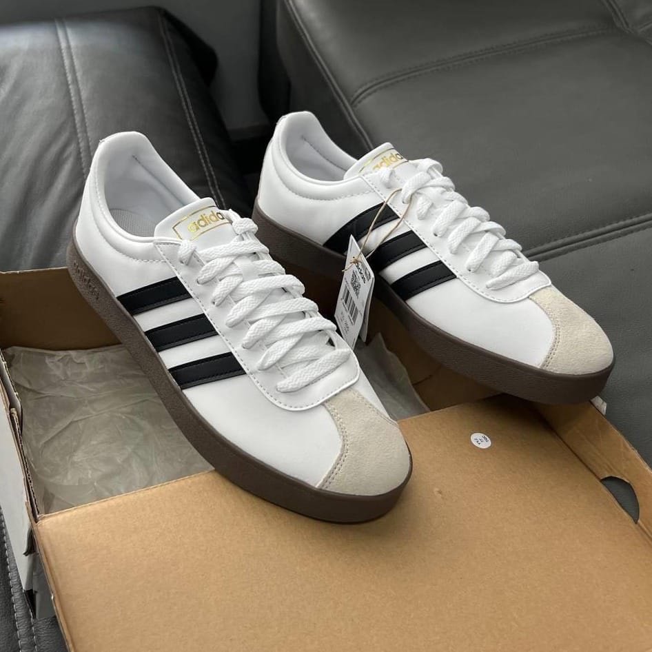 Premium Quality Adidas Neo VL Court 2 0 White Black - Image 7
