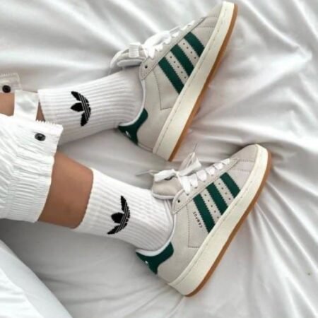 Buy First Copy Adidas Campus 00s Beige Grey Green Womens Shoes Online India