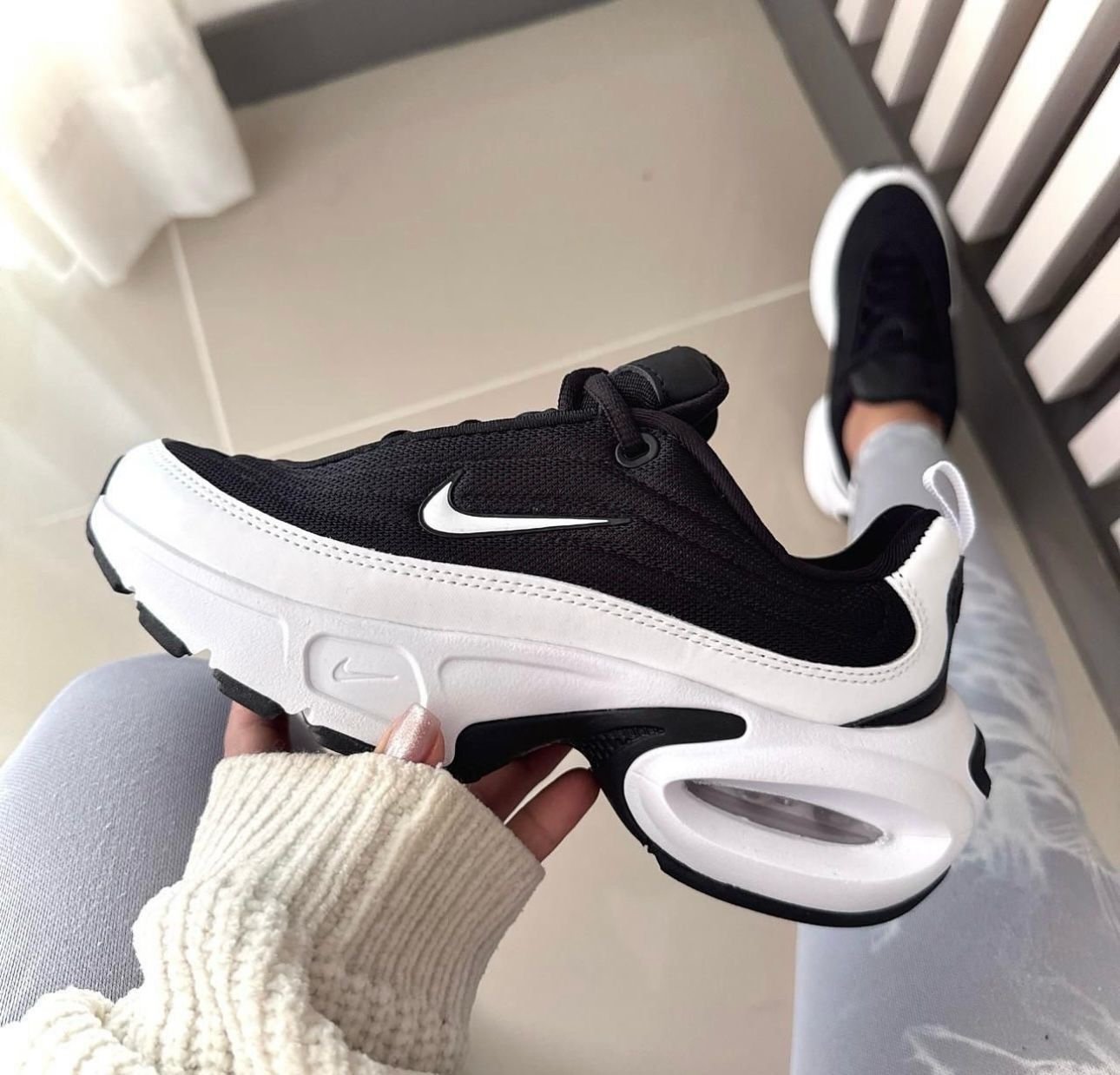 Replica Nike Airmax Portal Black White 2025 - Image 3