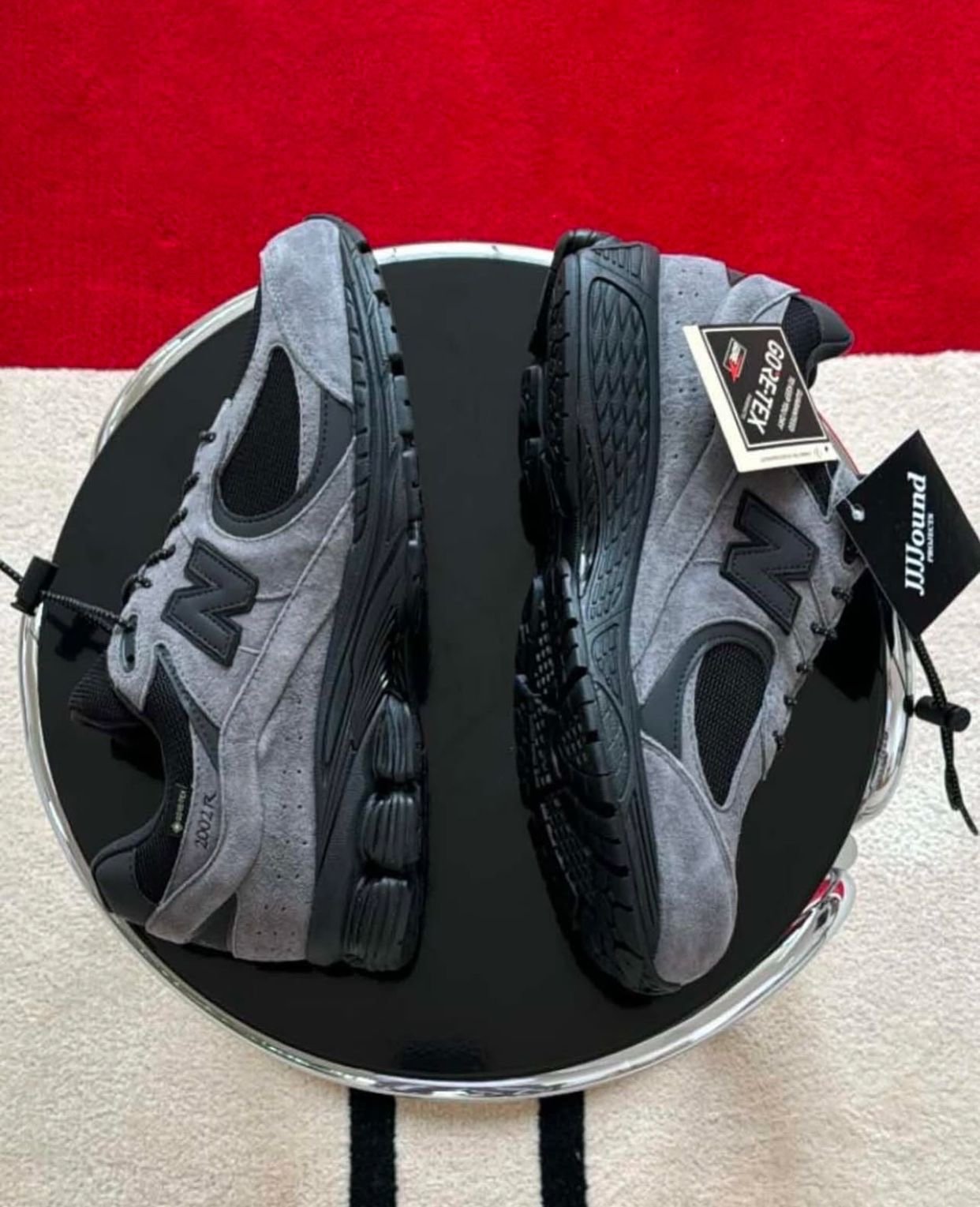 First Copy New Balance 2002R Gore Tex JJJJound Charcoal Grey - Image 4