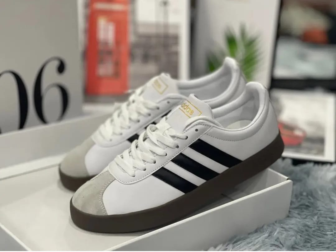 Premium Quality Adidas Neo VL Court 2 0 White Black - Image 4
