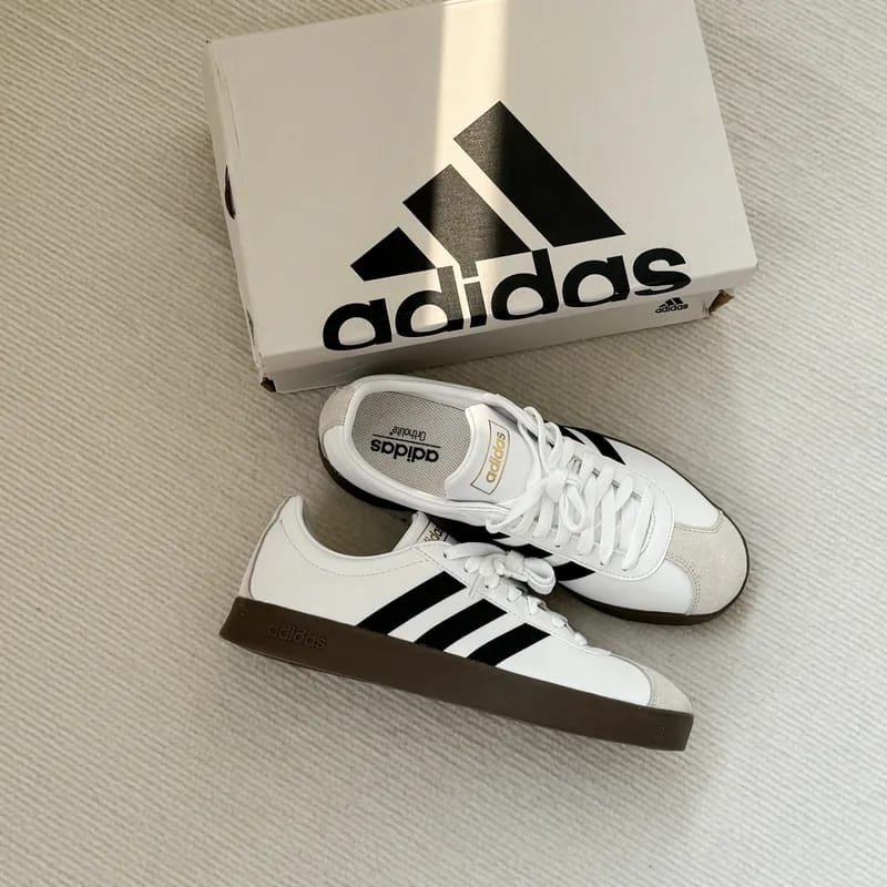 Premium Quality Adidas Neo VL Court 2 0 White Black - Image 6