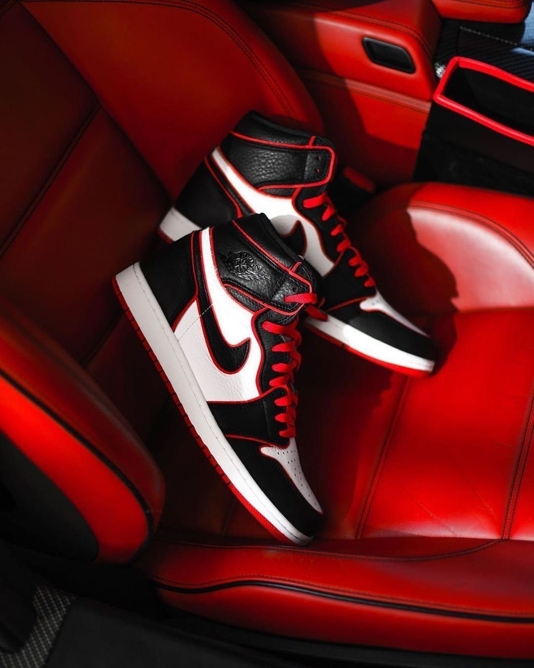 Nike Air Jordan Retro 1 HIGH BLOOD LINE Semi UA - Image 4