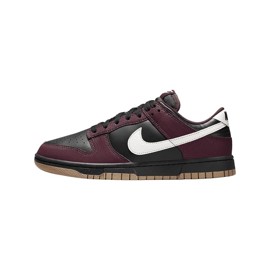 Nike Dunk Low Next Nature Burgundy Crush Black