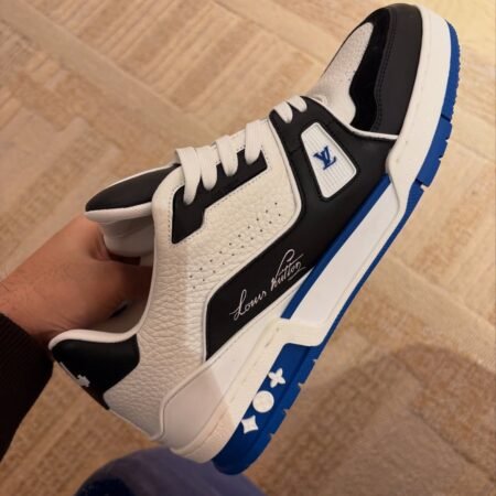 Louis Vuitton Lv Trainer White Blue