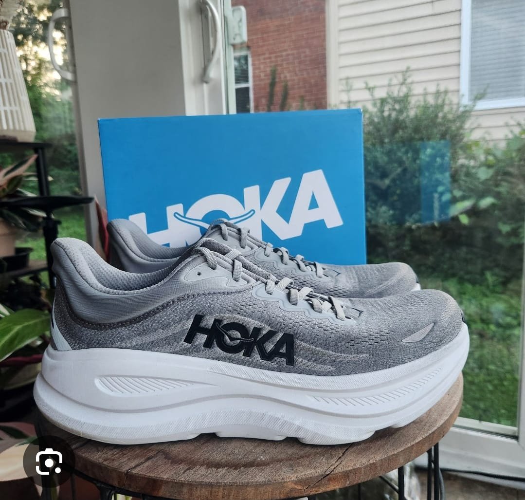 Hoka Bondi 9 Galactic Grey Stellar Grey