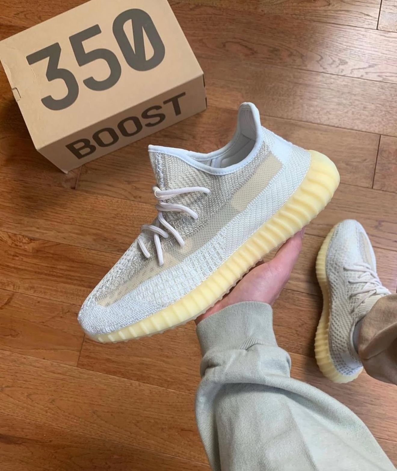 Adidass yeezy 350 v2 Natural Premium semi ua