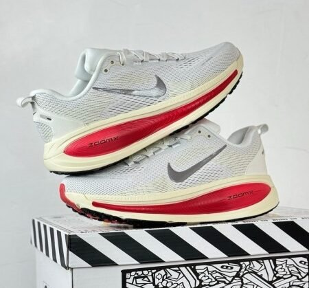 Nike Zoom Vomero 18 "Platinum Siren Red"