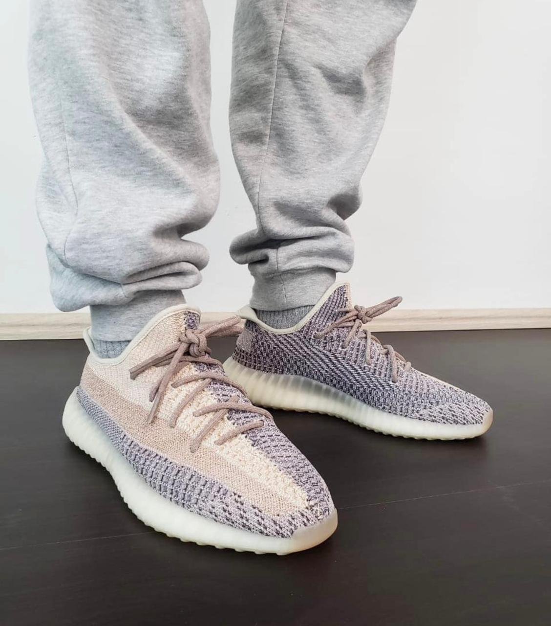 Adidass yeezy 350 v2 ash pearl Premium Semi Ua - Image 2