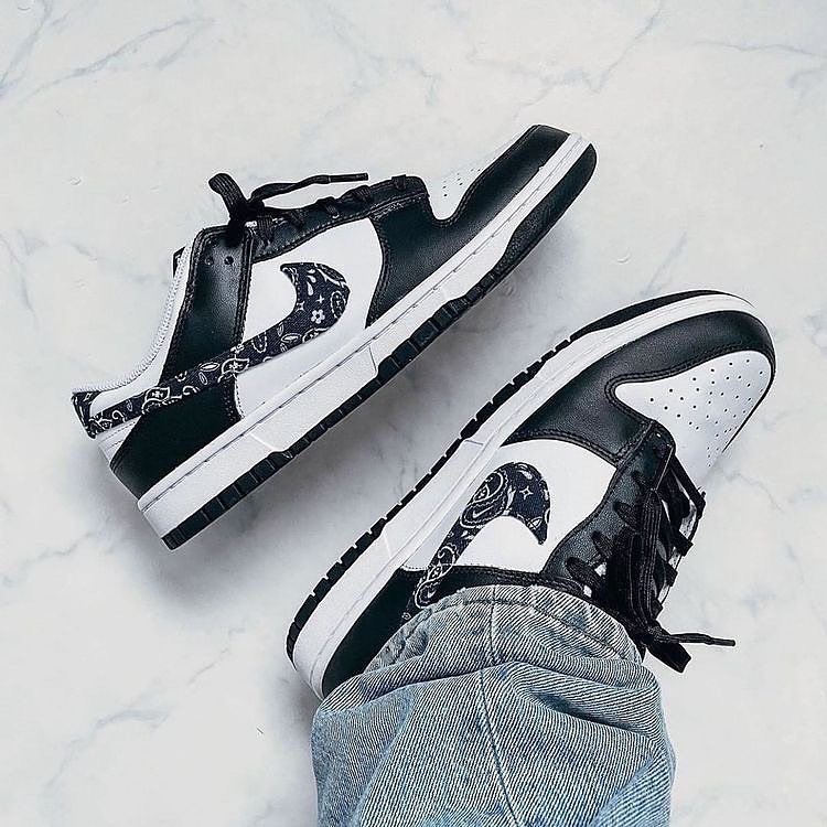 Nike Dunk Low Essential Paisley Pack Black - Image 6