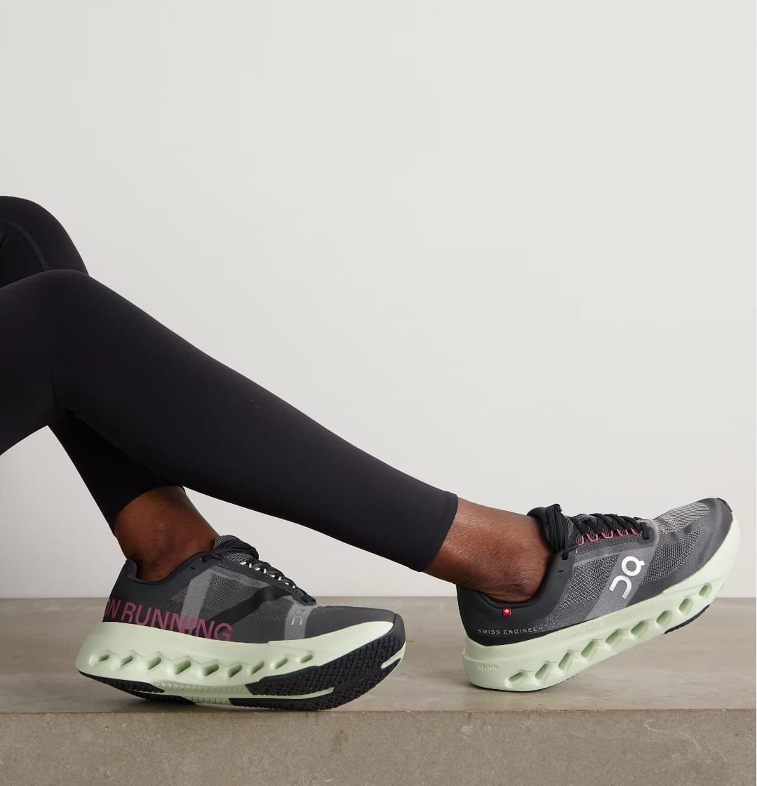 ON Cloudsurfer black lime green - Image 3