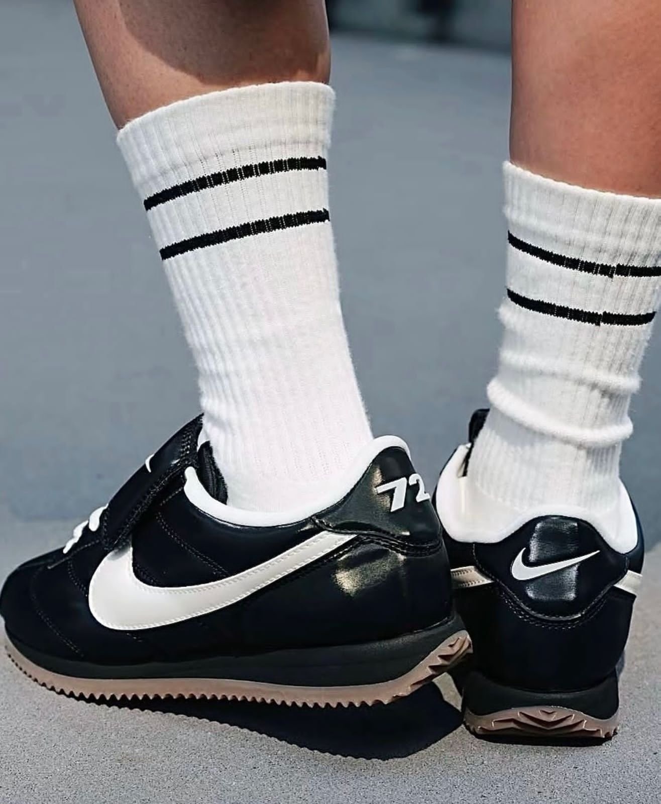 Nike cortez SE Tiempo Pack Black Gum - Image 2