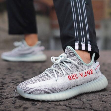 Adidas Yeezy 350 V2 Blue Tint premium Semi UA