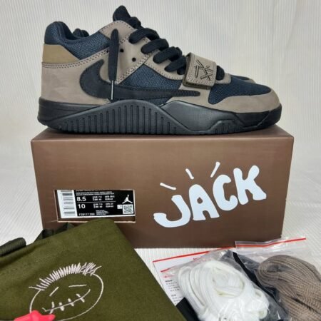 Nike Air Jordan Retro 1 x Travis Scott Jumpman Jack Brown Mocha