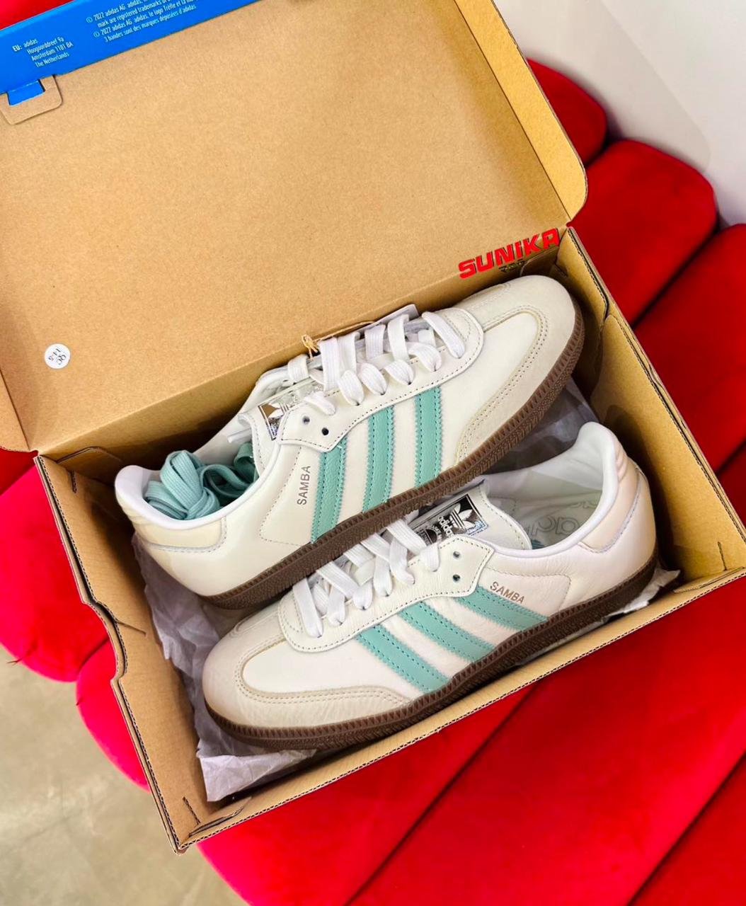 Adidas Samba OG Hazy Green - Image 3