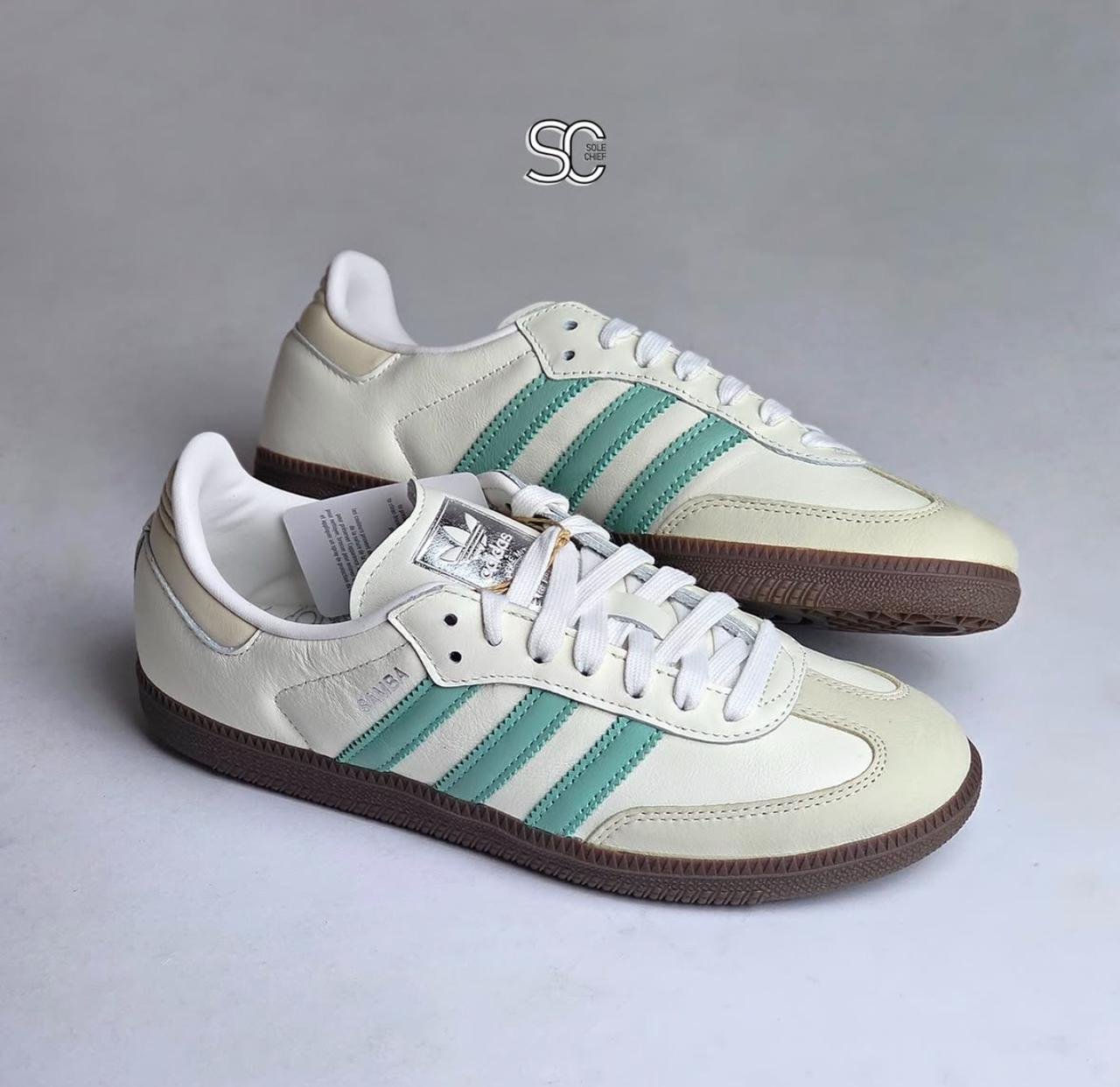Adidas Samba OG Hazy Green - Image 4