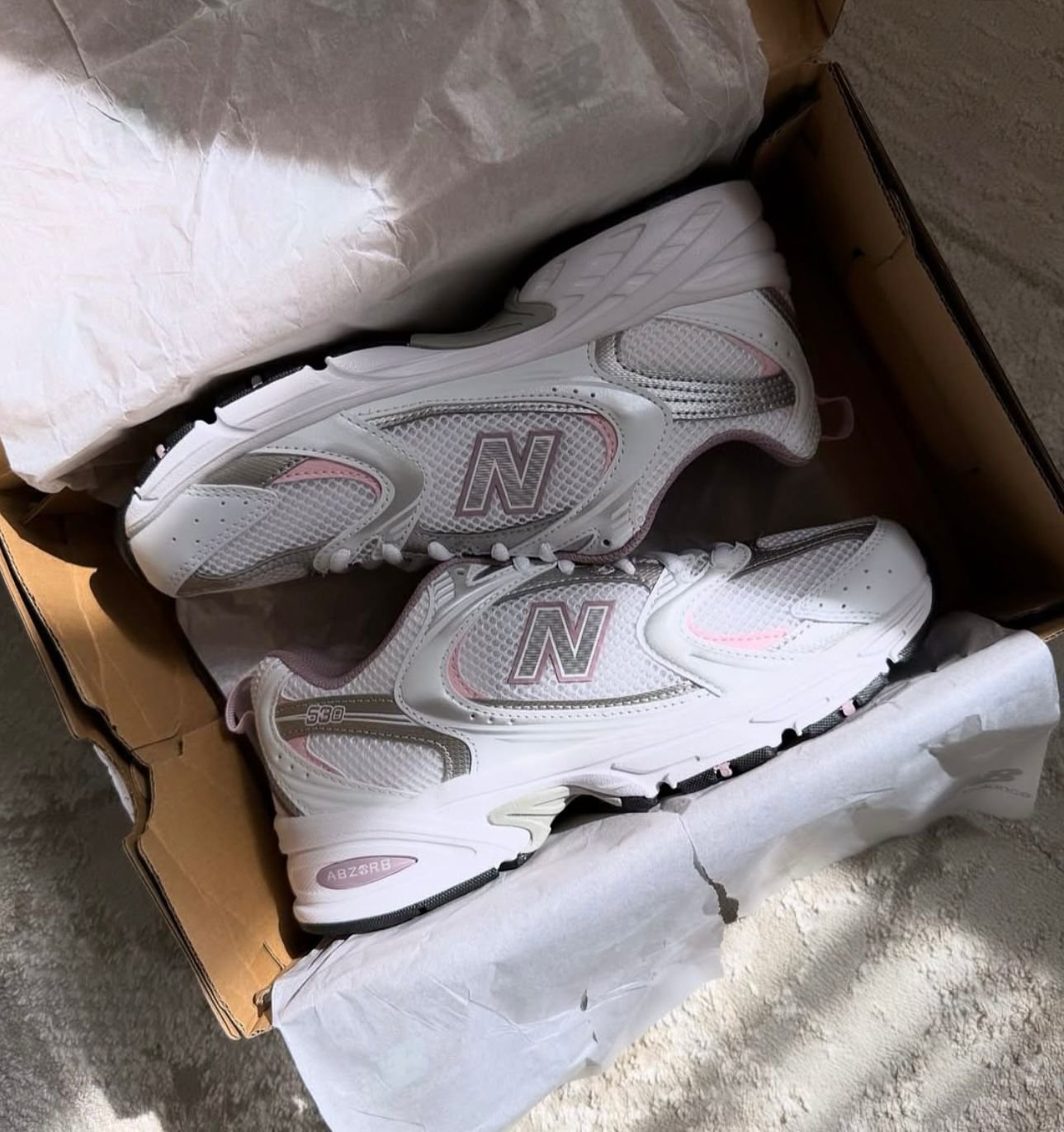NEW BALANCE 530 SEA SALT ICE Pink WOMEN’S 🔥 - Image 3