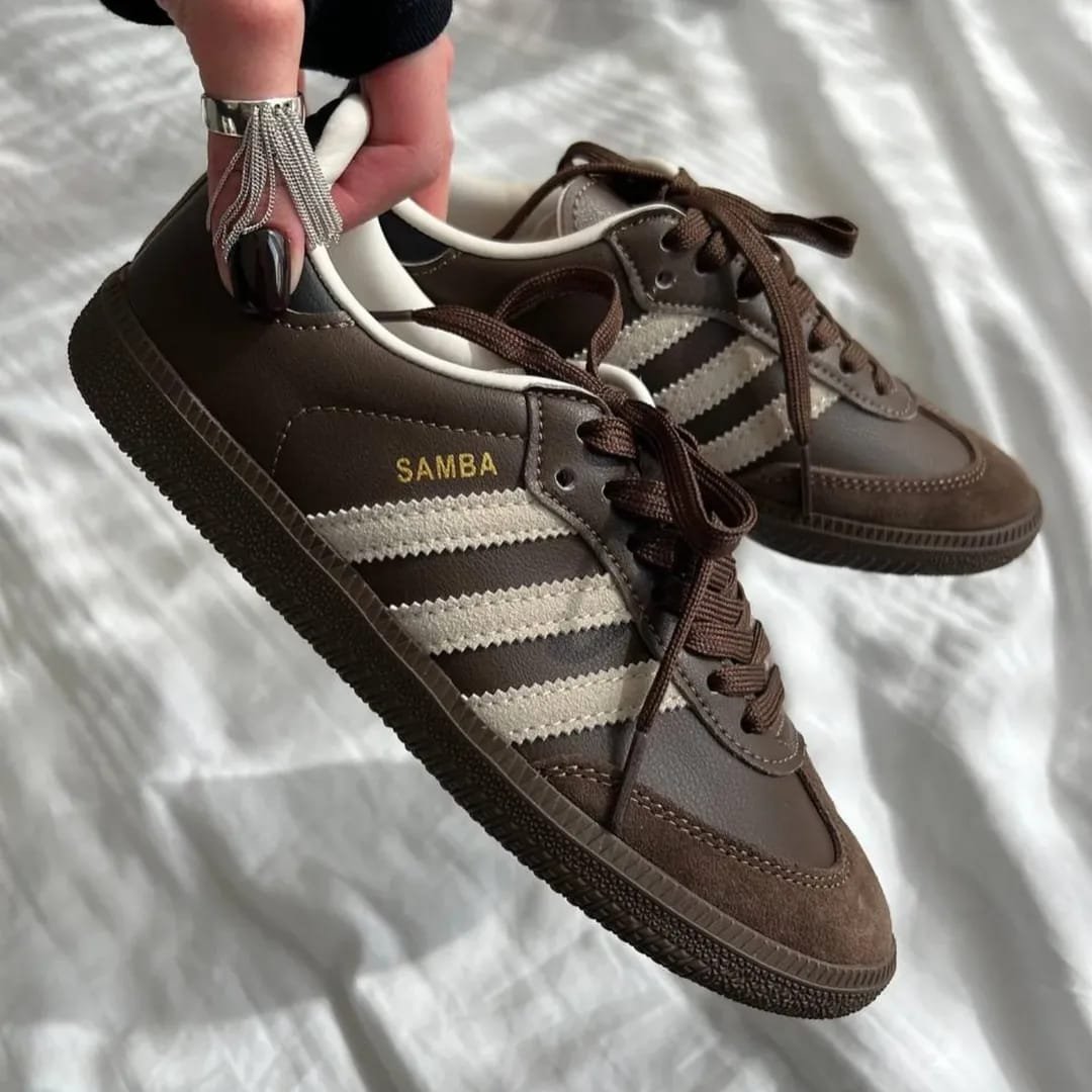 Adidas Samba OG "Dark Brown Beige Gum"