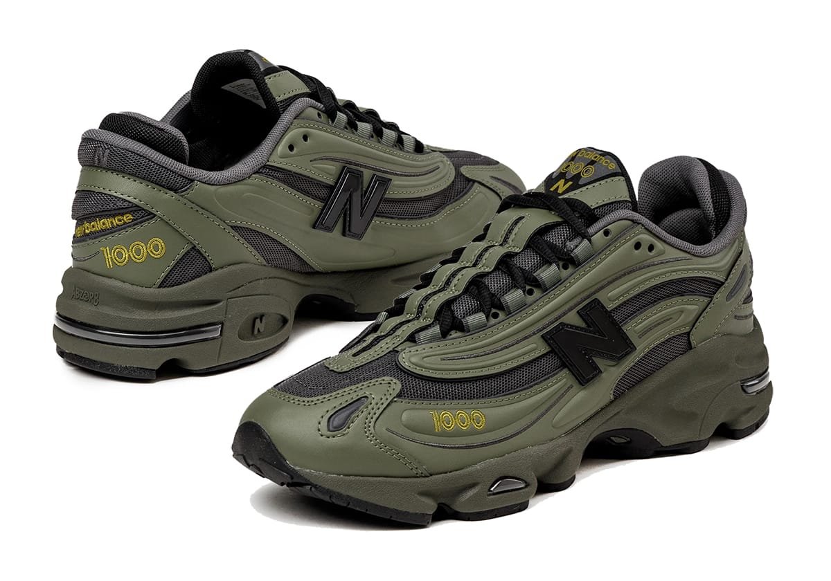 New Balance M1000EA in Dark Olivine - Image 4