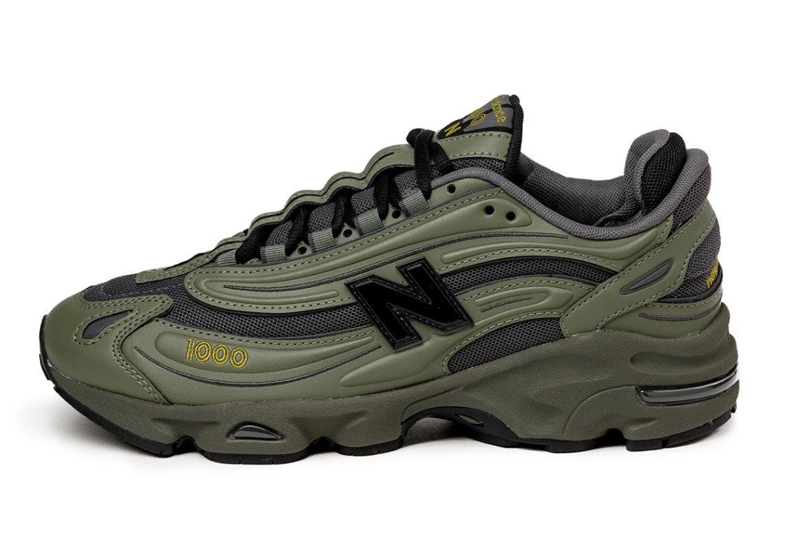 New Balance M1000EA in Dark Olivine - Image 2