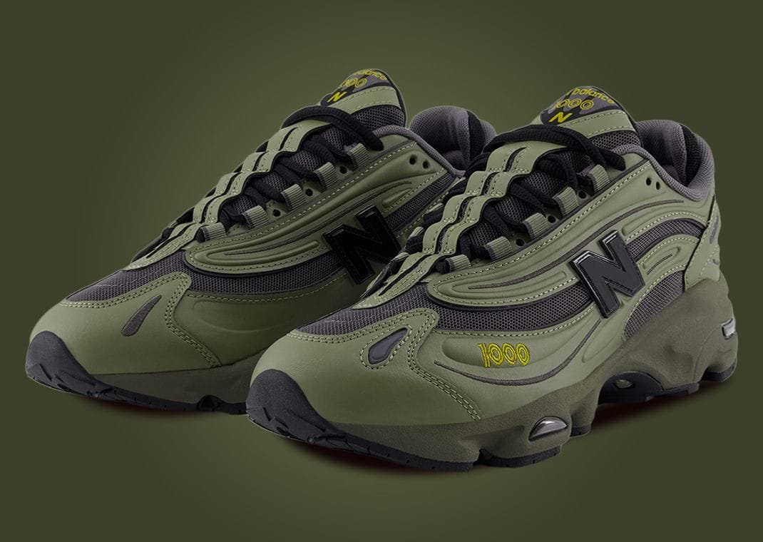 New Balance M1000EA in Dark Olivine - Image 7