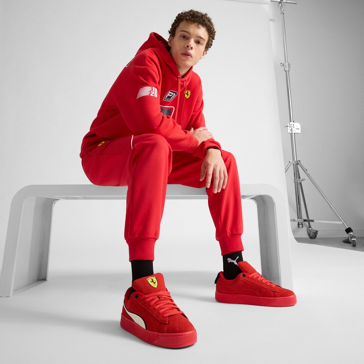 puma "SCUDERIA FERRARI RACE SUEDE XL" hero sneaker - Image 6
