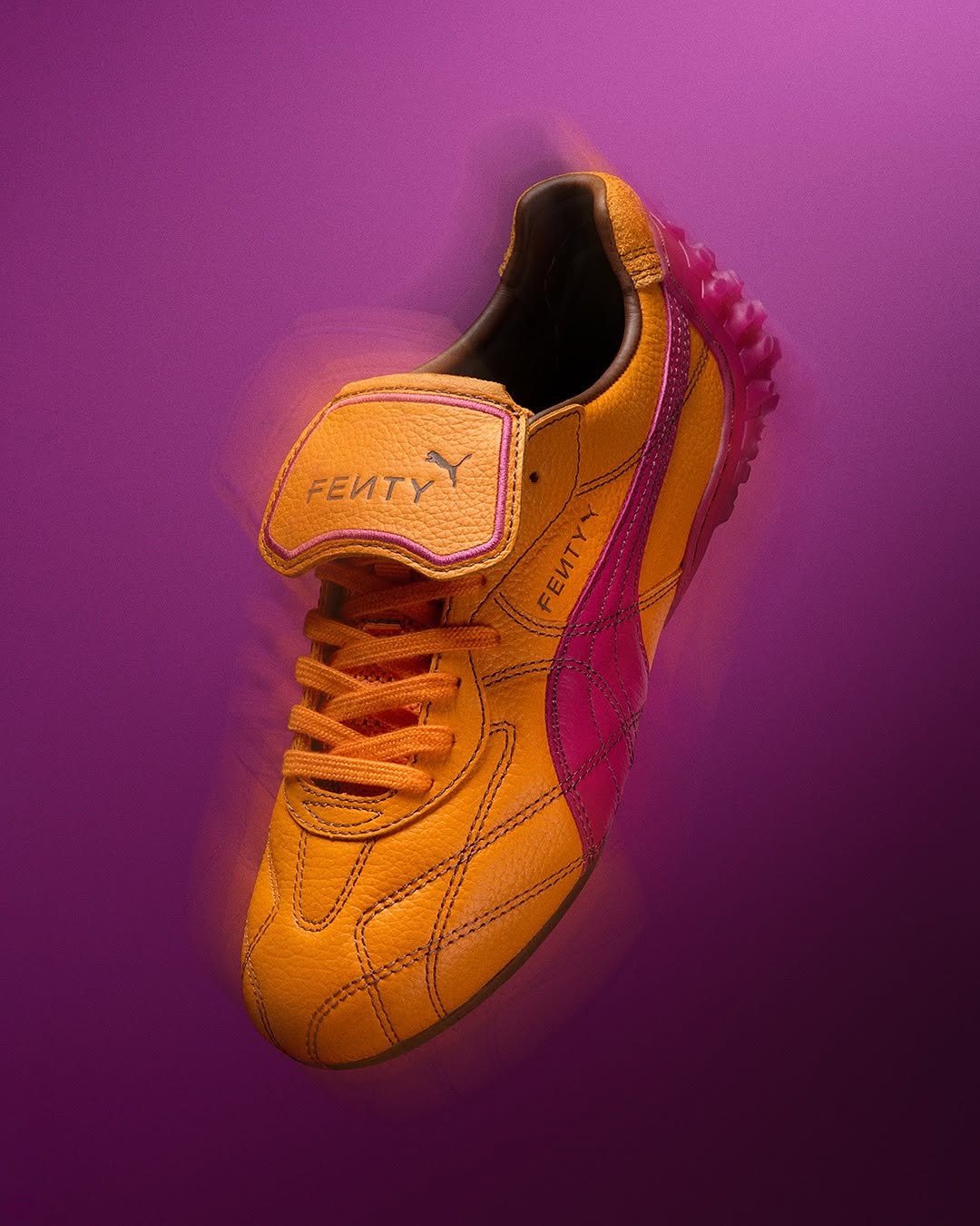 Fenty x Puma Avanti LS Stitched Leather Orange