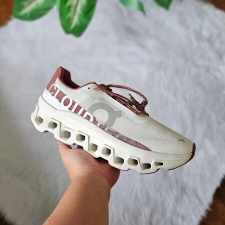 On Cloudmonster Lunar New Year Ivory Red